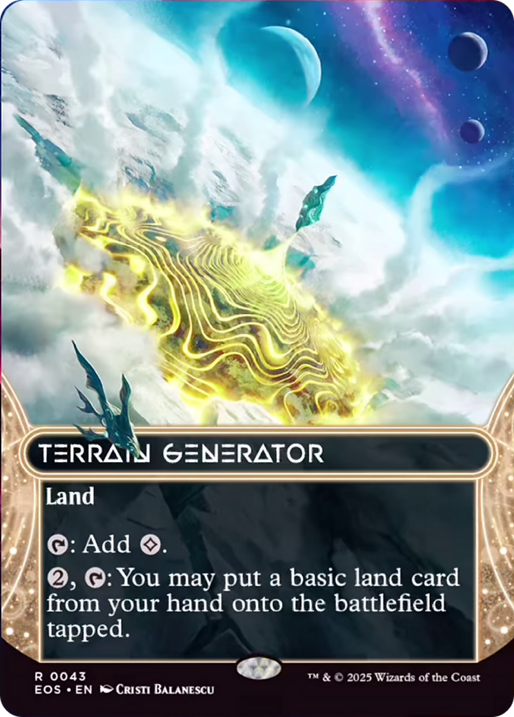 Terrain Generator (0043) (Borderless) [Edge of Eternities: Stellar Sights] | Exor Games New Glasgow