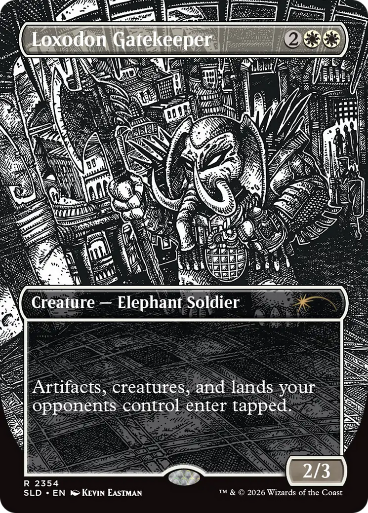 Loxodon Gatekeeper (2354) [Secret Lair Drop Series] | Exor Games New Glasgow