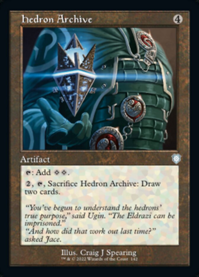 Hedron Archive (Retro) [The Brothers' War Commander] | Exor Games New Glasgow