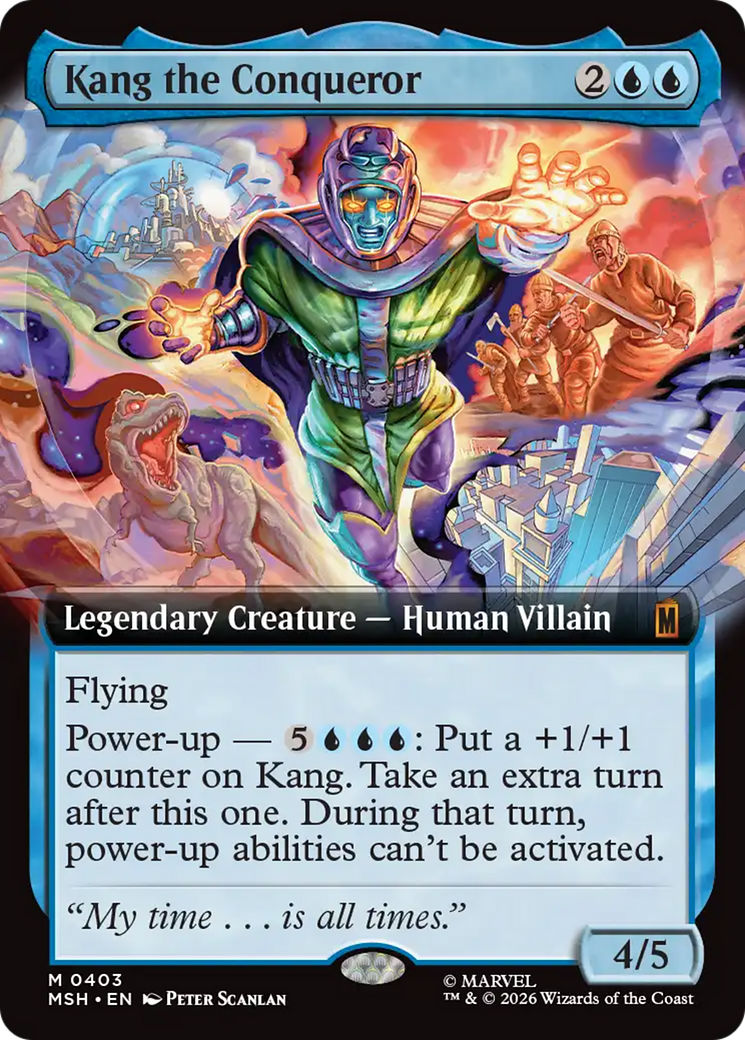 Kang the Conqueror (Extended Art) [Marvel Super Heroes] | Exor Games New Glasgow