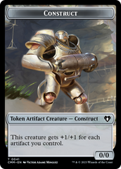 Thopter // Construct (41) Double-Sided Token [Commander Masters Tokens] | Exor Games New Glasgow