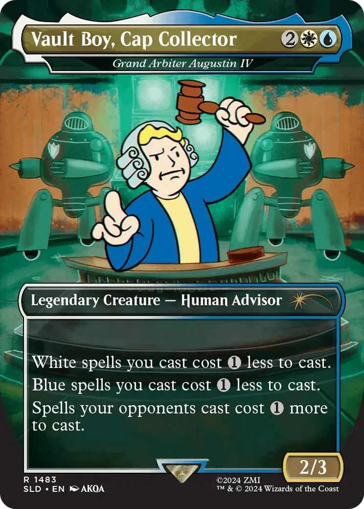 Vault Boy, Cap Collector - Grand Arbiter Augustin IV [Secret Lair Drop Series] | Exor Games New Glasgow