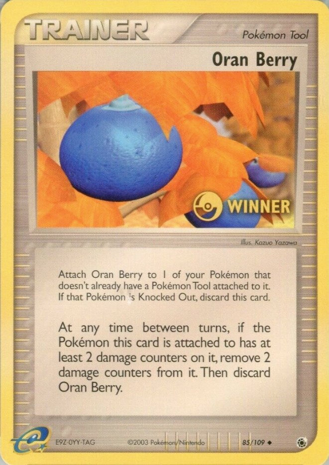 Oran Berry (85/109) (Winner) [EX: Ruby & Sapphire] | Exor Games New Glasgow