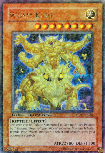 Worm King [DT01-EN085] Ultra Rare | Exor Games New Glasgow
