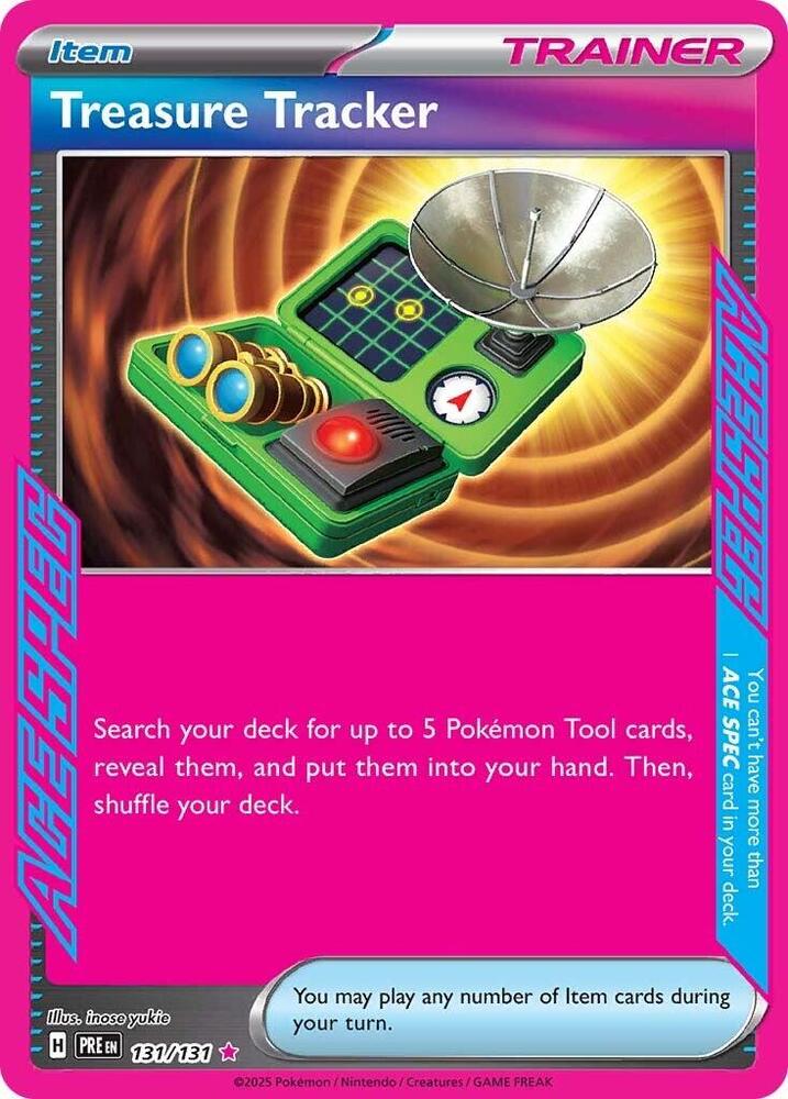 Treasure Tracker (131/131) [Scarlet & Violet: Prismatic Evolutions] | Exor Games New Glasgow