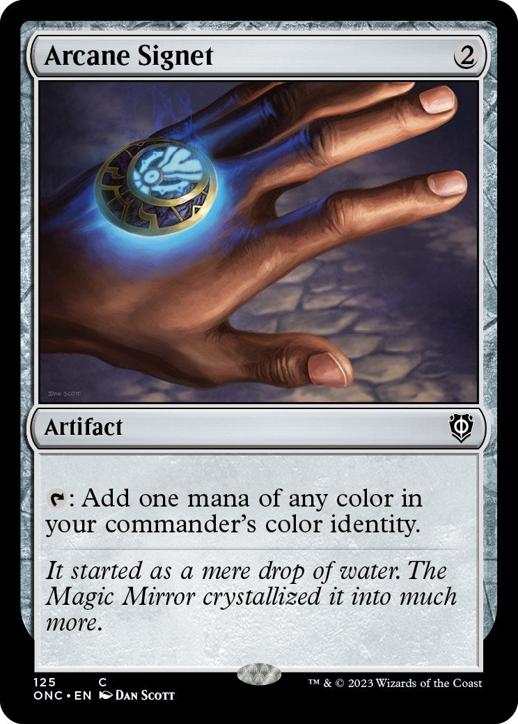 Arcane Signet [Phyrexia: All Will Be One Commander] | Exor Games New Glasgow