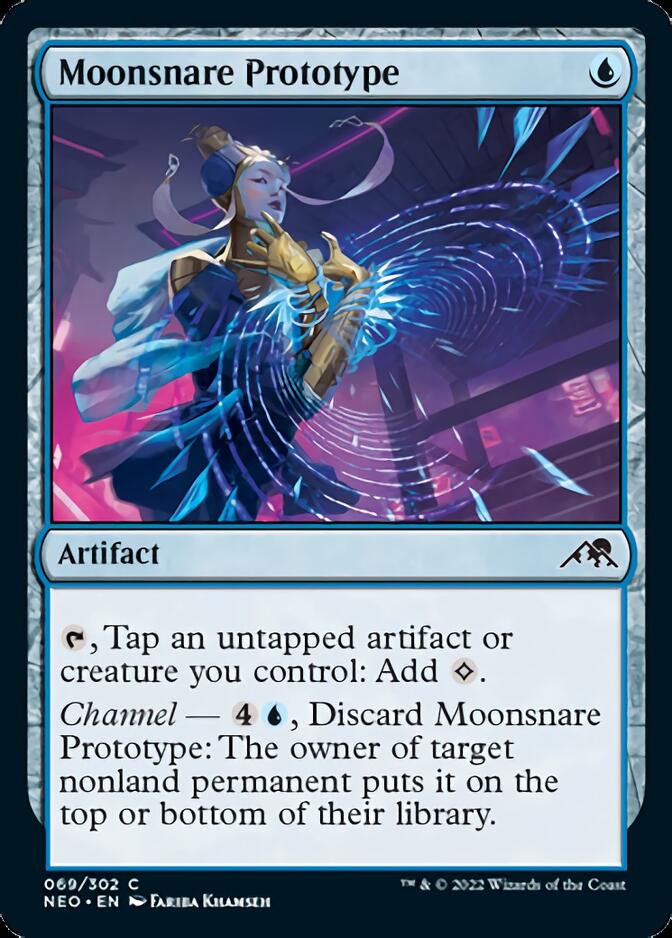 Moonsnare Prototype [Kamigawa: Neon Dynasty] | Exor Games New Glasgow