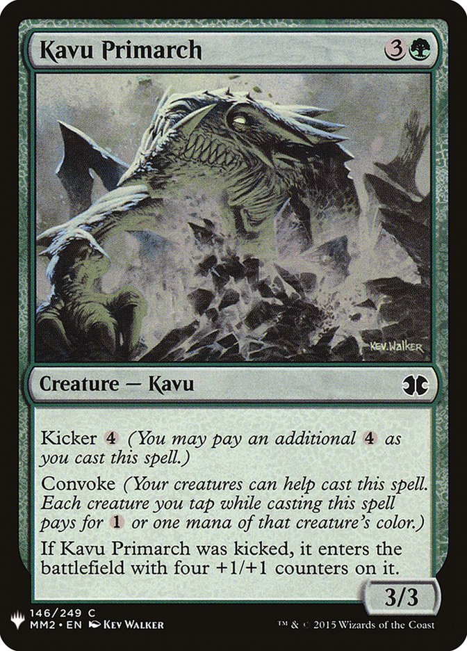 Kavu Primarch [Mystery Booster] | Exor Games New Glasgow