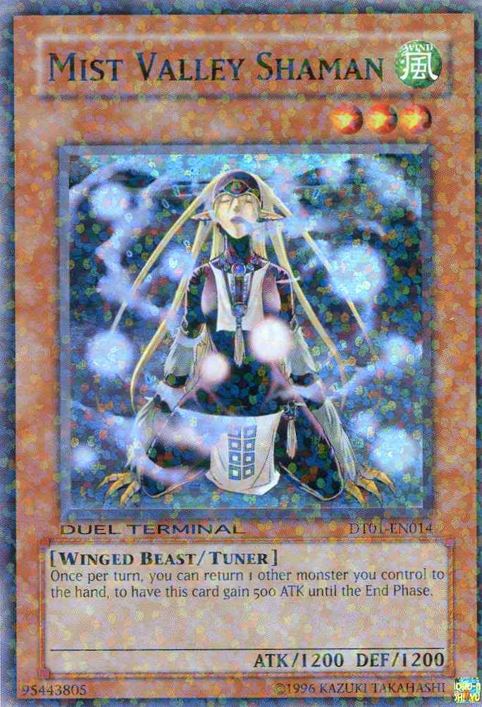 Mist Valley Shaman [DT01-EN014] Super Rare | Exor Games New Glasgow