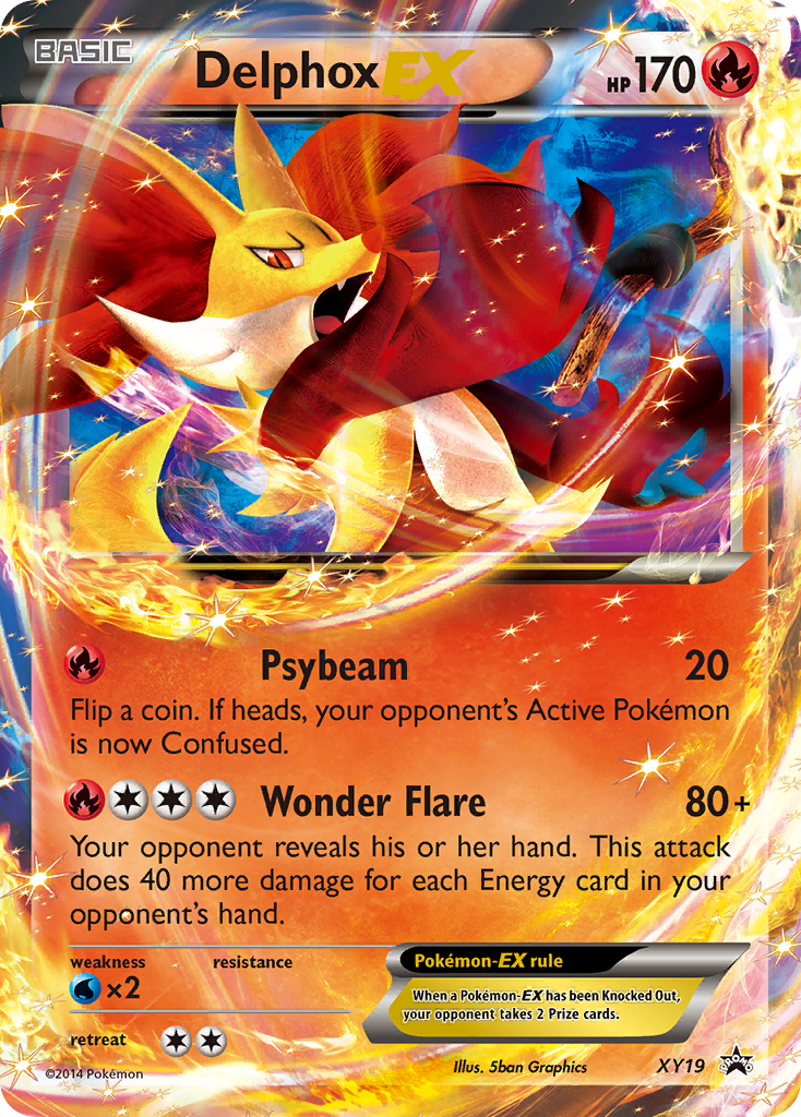 Delphox EX (XY19) [XY: Black Star Promos] | Exor Games New Glasgow