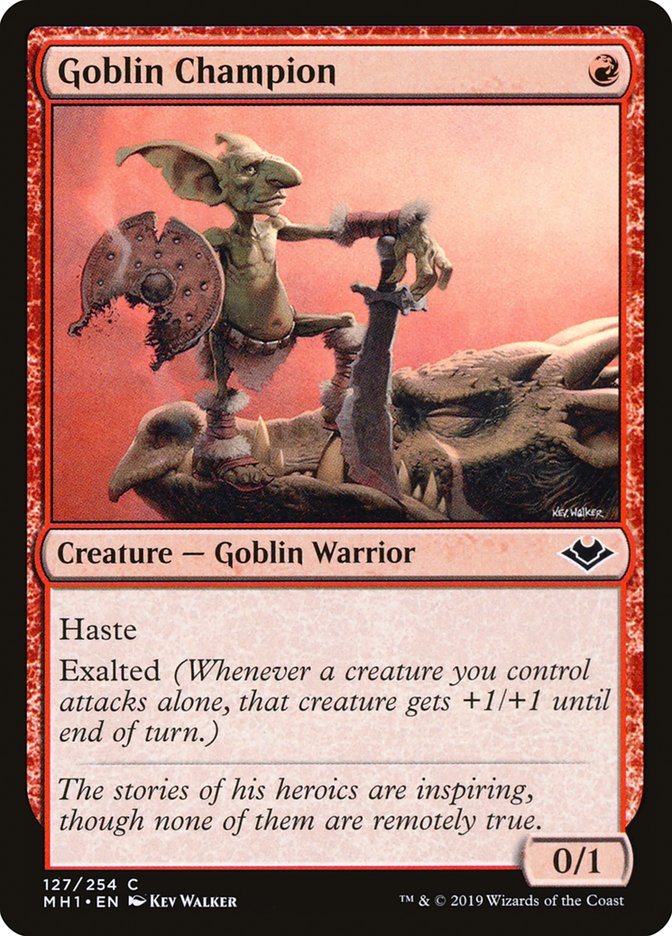 Goblin Champion [Modern Horizons] | Exor Games New Glasgow