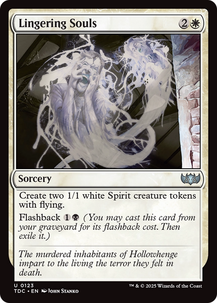 Lingering Souls [Tarkir: Dragonstorm Commander] | Exor Games New Glasgow