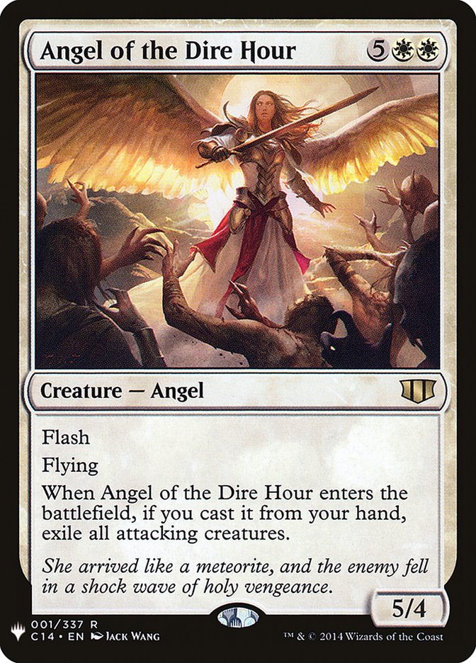 Angel of the Dire Hour [Mystery Booster] | Exor Games New Glasgow