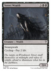 Street Wraith (White Border) [Mystery Booster 2] | Exor Games New Glasgow