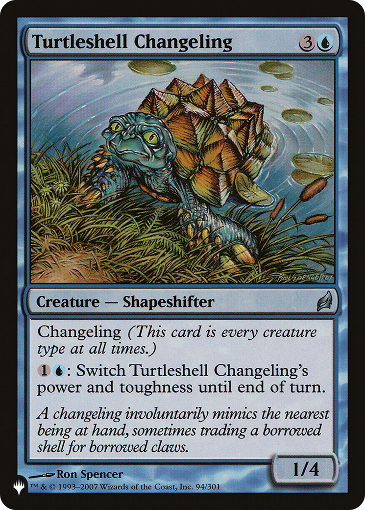 Turtleshell Changeling [The List Reprints] | Exor Games New Glasgow