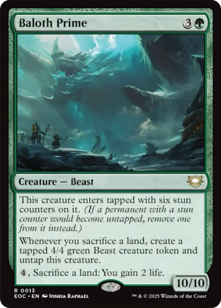 Baloth Prime [Edge of Eternities Commander] | Exor Games New Glasgow