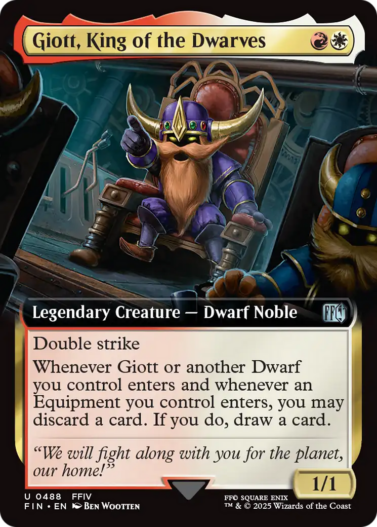 Giott, King of the Dwarves (Extended Art) [FINAL FANTASY] | Exor Games New Glasgow