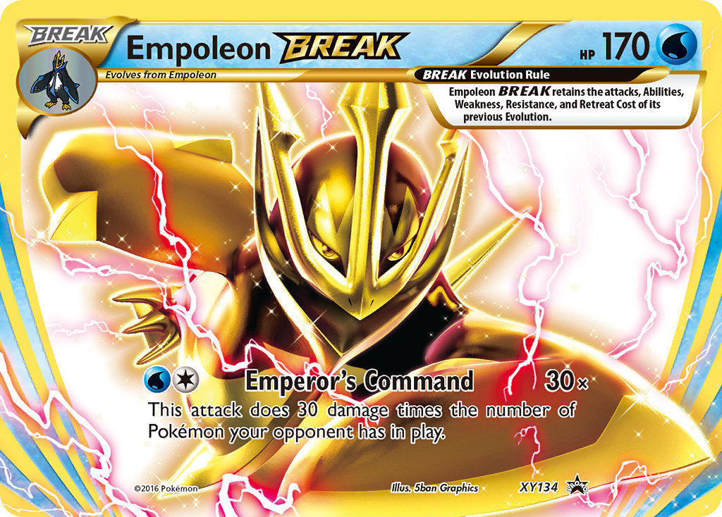 Empoleon BREAK (XY134) [XY: Black Star Promos] | Exor Games New Glasgow