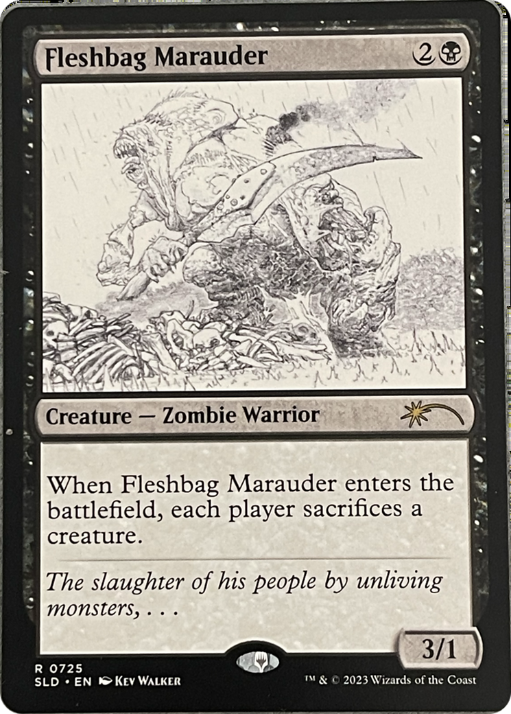 Fleshbag Marauder (Sketch Showcase) [Secret Lair Drop Series] | Exor Games New Glasgow