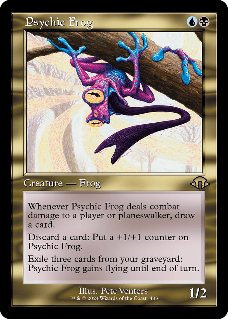 Psychic Frog (Retro) [Modern Horizons 3] | Exor Games New Glasgow