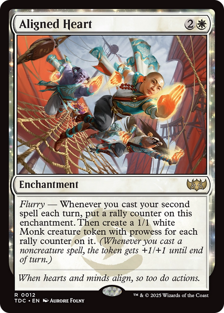 Aligned Heart [Tarkir: Dragonstorm Commander] | Exor Games New Glasgow