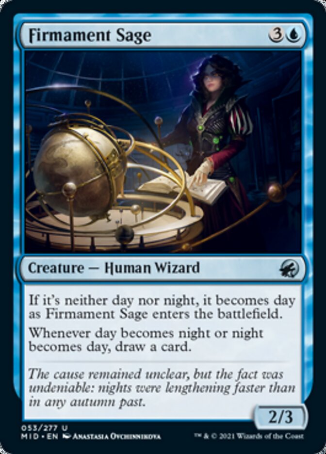 Firmament Sage [Innistrad: Midnight Hunt] | Exor Games New Glasgow