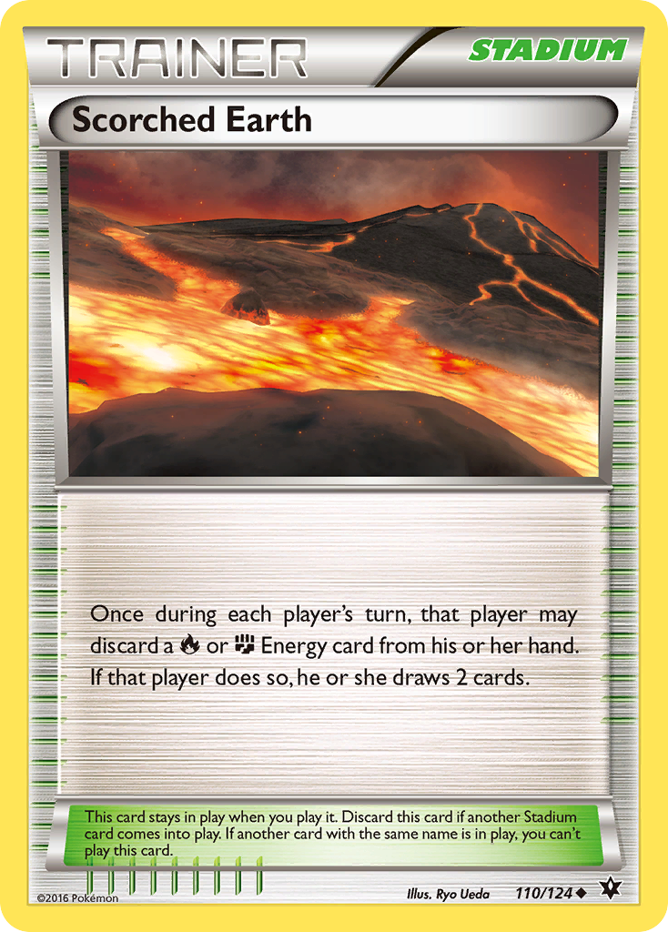 Scorched Earth (110/124) [XY: Fates Collide] | Exor Games New Glasgow