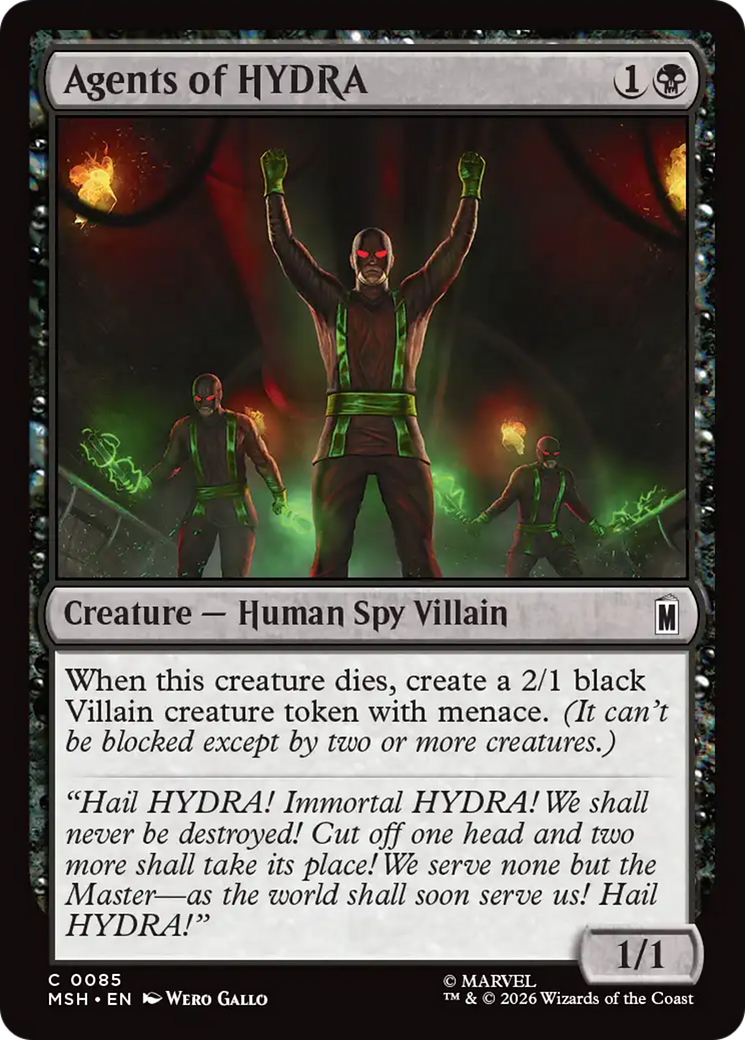 Agents of HYDRA [Marvel Super Heroes] | Exor Games New Glasgow
