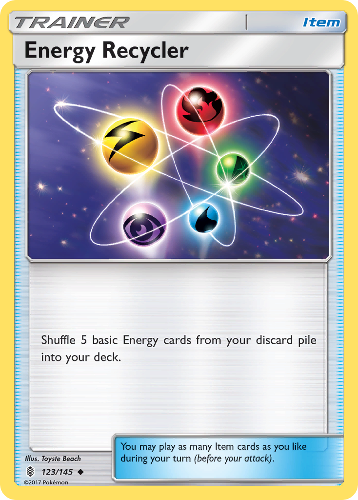 Energy Recycler (123/145) [Sun & Moon: Guardians Rising] | Exor Games New Glasgow