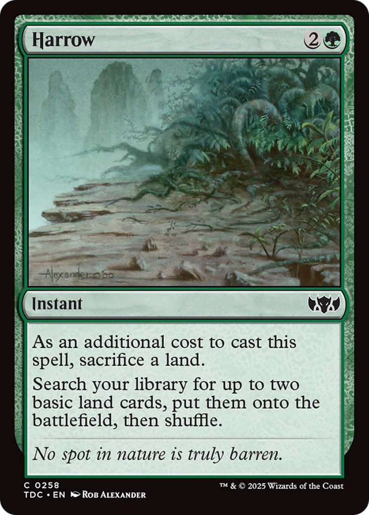 Harrow [Tarkir: Dragonstorm Commander] | Exor Games New Glasgow
