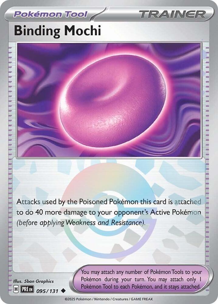 Binding Mochi (095/131) (Poke Ball Pattern) [Scarlet & Violet: Prismatic Evolutions] | Exor Games New Glasgow