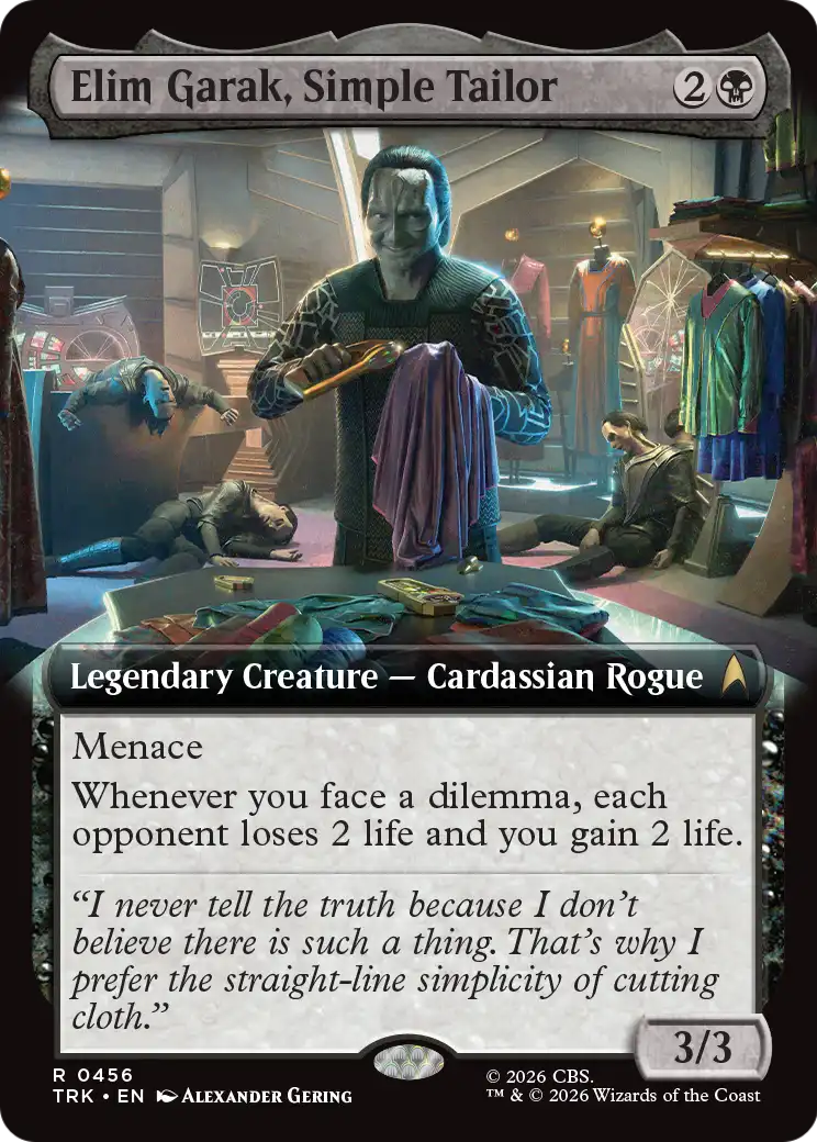 Elim Garak, Simple Tailor (Extended Art) [Star Trek] | Exor Games New Glasgow
