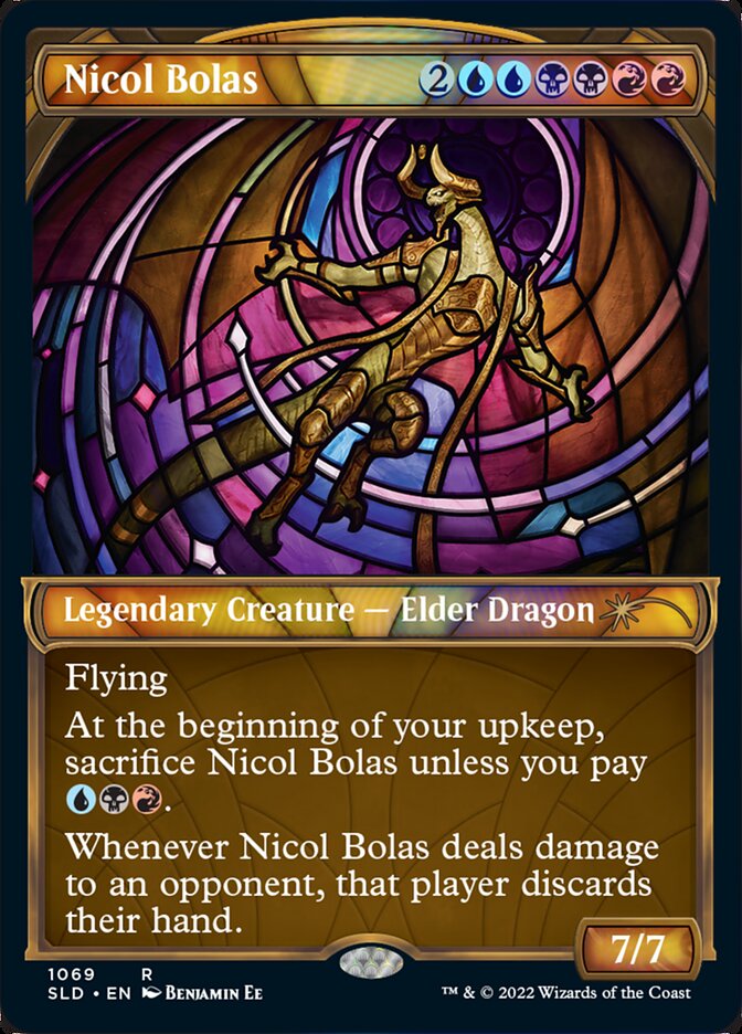 Nicol Bolas (Showcase Textured) [Secret Lair Drop Series] | Exor Games New Glasgow