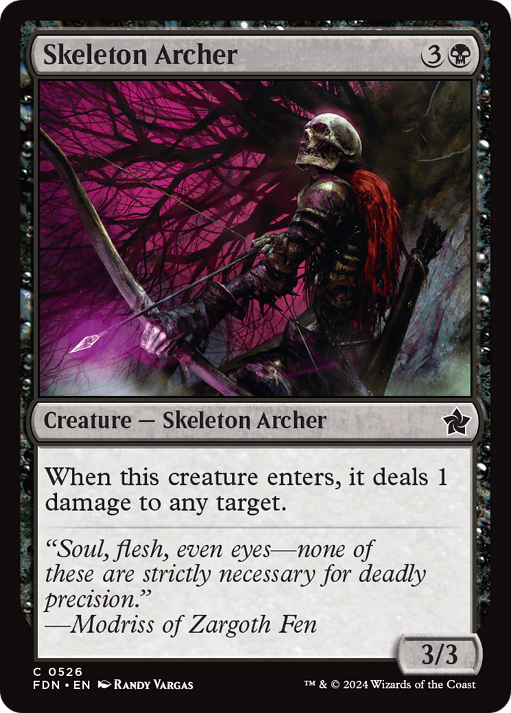 Skeleton Archer [Foundations] | Exor Games New Glasgow