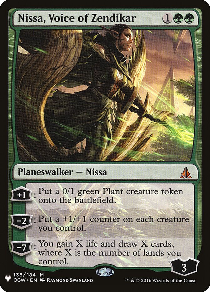 Nissa, Voice of Zendikar [Mystery Booster] | Exor Games New Glasgow