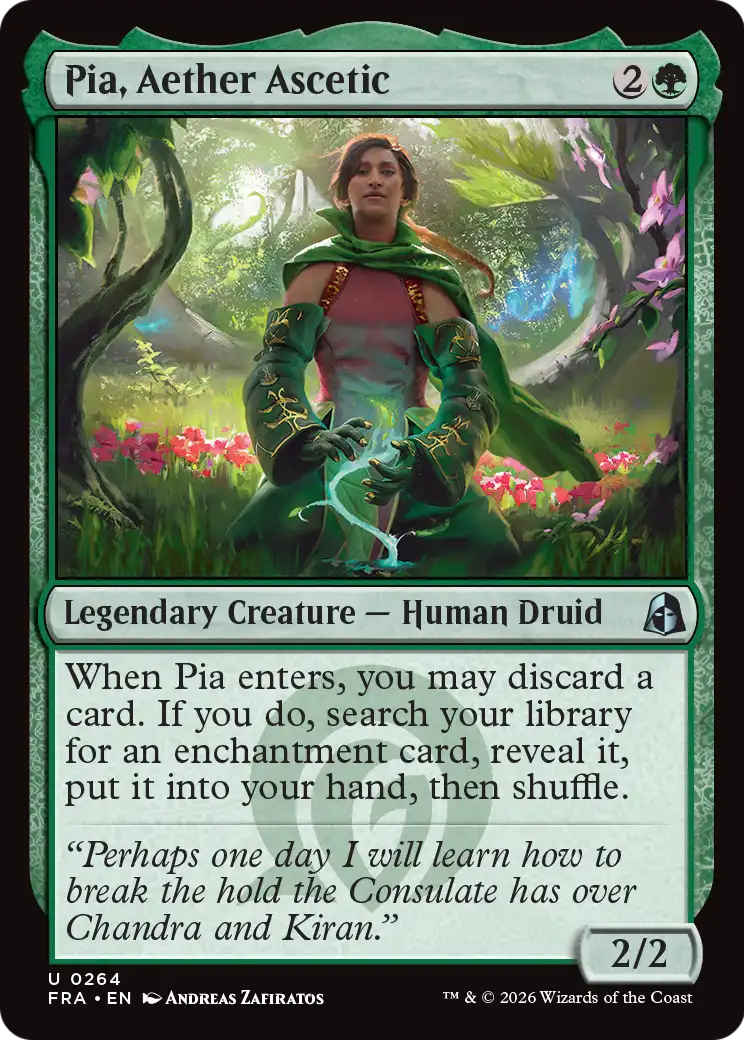 Pia, Aether Ascetic [Reality Fracture] | Exor Games New Glasgow