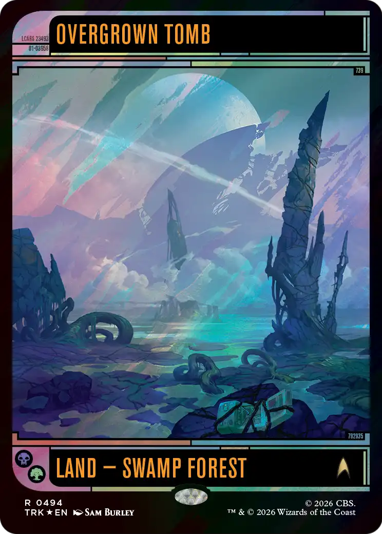 Overgrown Tomb (Surge Foil) [Star Trek] | Exor Games New Glasgow