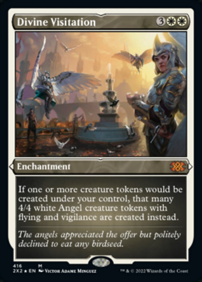 Divine Visitation (Foil Etched) [Double Masters 2022] | Exor Games New Glasgow