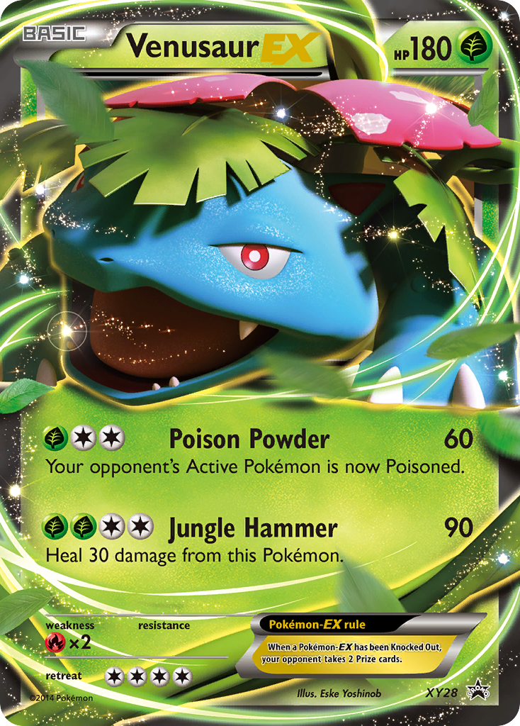 Venusaur EX (XY28) [XY: Black Star Promos] | Exor Games New Glasgow