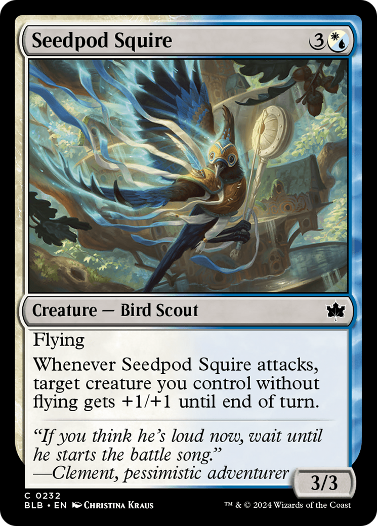 Seedpod Squire [Bloomburrow] | Exor Games New Glasgow