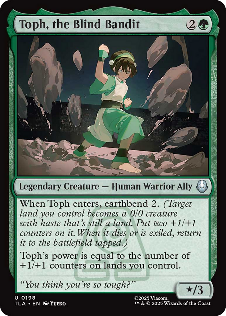 Toph, the Blind Bandit [Avatar: The Last Airbender] | Exor Games New Glasgow