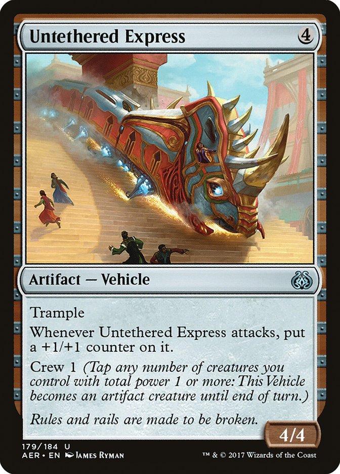 Untethered Express [Aether Revolt] | Exor Games New Glasgow