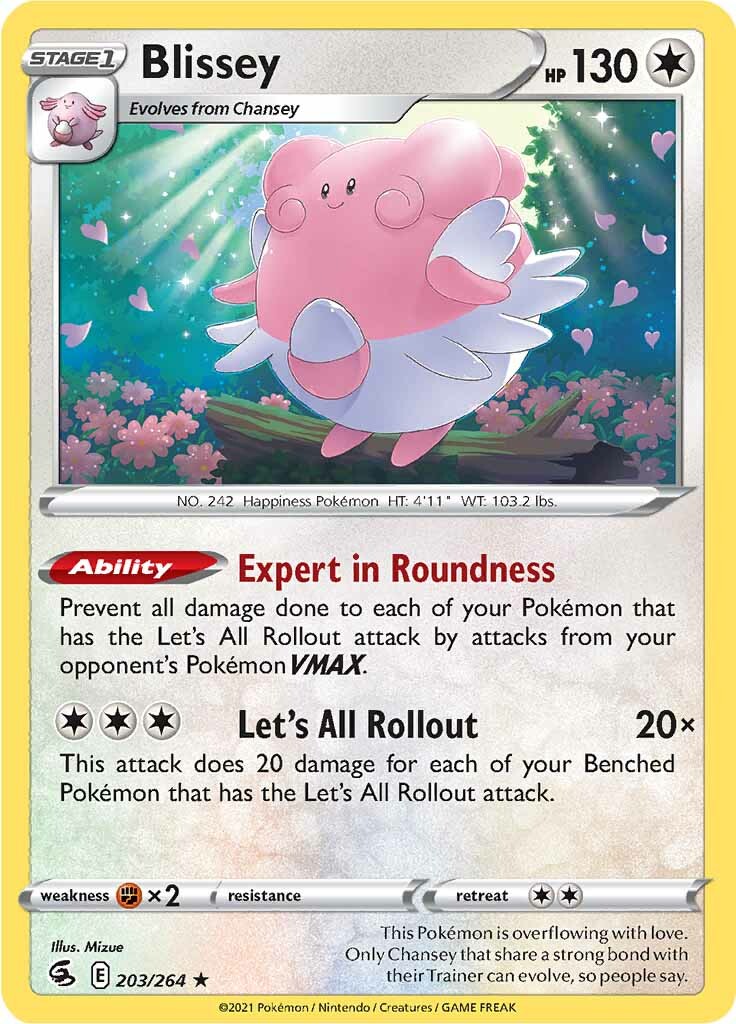 Blissey (203/264) [Sword & Shield: Fusion Strike] | Exor Games New Glasgow