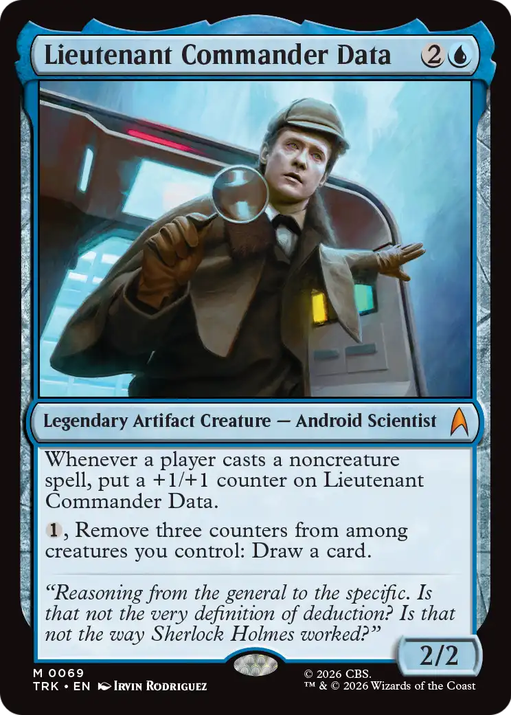 Lieutenant Commander Data [Star Trek] | Exor Games New Glasgow