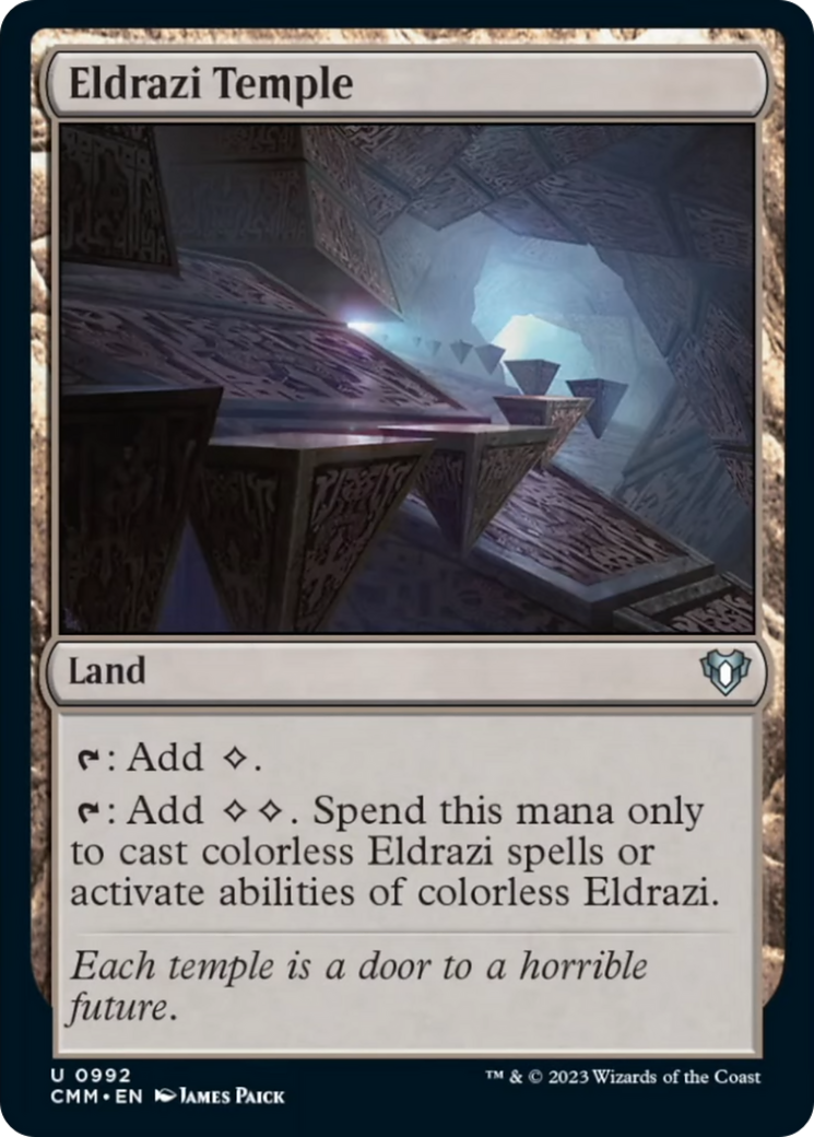 Eldrazi Temple [Commander Masters] | Exor Games New Glasgow