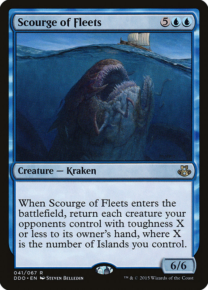 Scourge of Fleets [Duel Decks: Elspeth vs. Kiora] | Exor Games New Glasgow