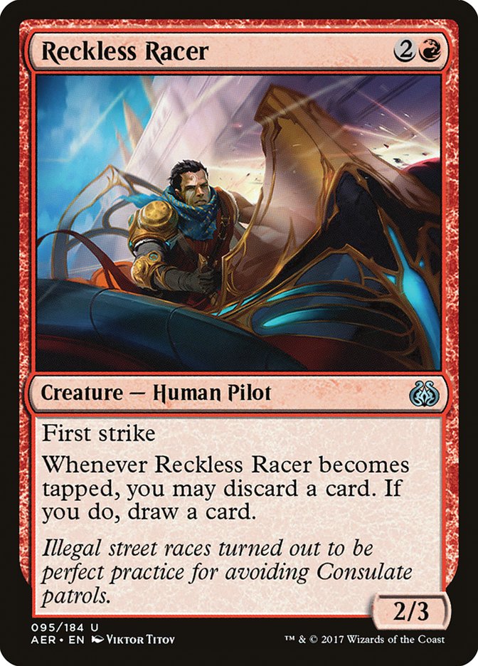 Reckless Racer [Aether Revolt] | Exor Games New Glasgow