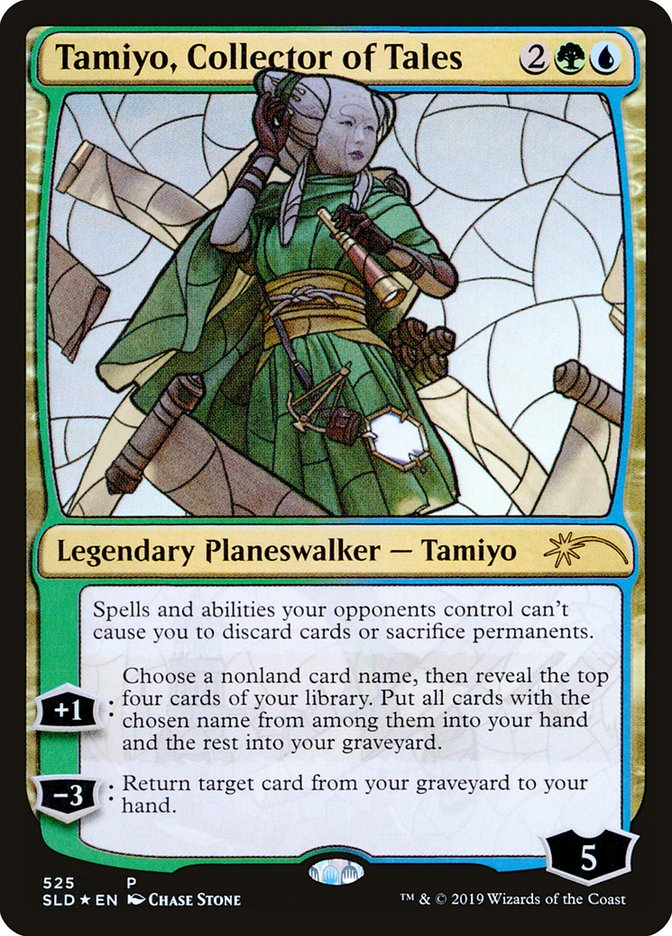 Tamiyo, Collector of Tales (Stained Glass) [Secret Lair Drop Promos] | Exor Games New Glasgow