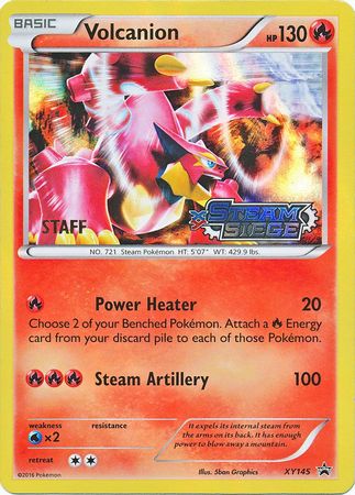 Volcanion (XY145) (Staff) [XY: Black Star Promos] | Exor Games New Glasgow