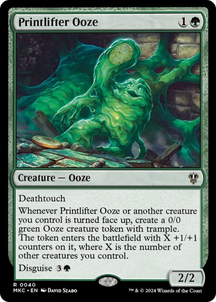 Printlifter Ooze [Murders at Karlov Manor Commander] | Exor Games New Glasgow